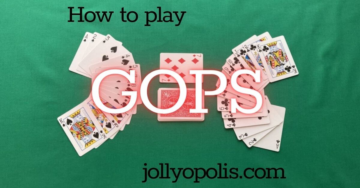 How to play GOPS card game